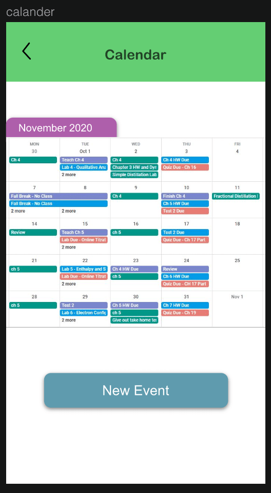 Calendar Image